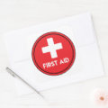 First Aid STICKER | Zazzle