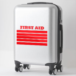 FIRST AID STICKER