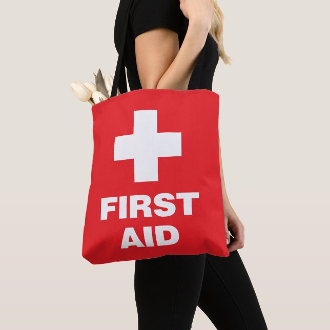 First Aid Tote Bag (Close Up)