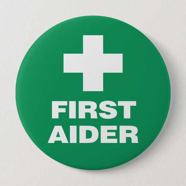First Aider Button (Front)