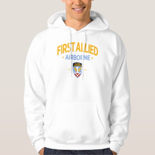 First Allied Airborne FAAA US Military Hoodie
