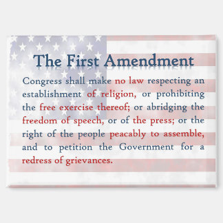 First Amendment Magnet