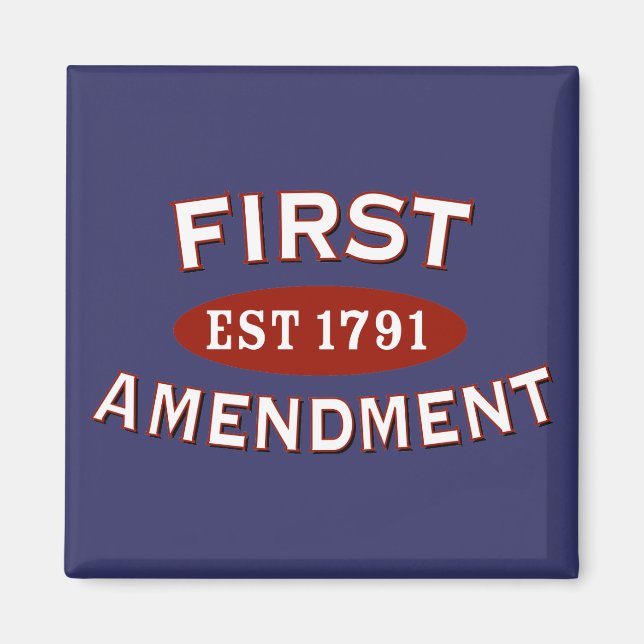 First Amendment Magnet (Front)