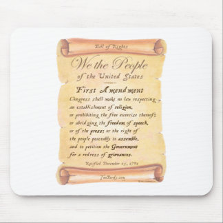 First Amendment Mouse Pad