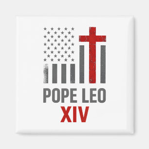 First American Pope Leo Xiv Catholic Religious Men Magnet