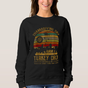 First Annual Thanksgiving Day Turkey Drop 22nd Nov Sweatshirt