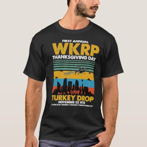First Annual WKRP Thanksgiving Day  Essential  T_Shirt
