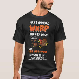 First Annual WKRP Turkey Drop Essential T-Shirt