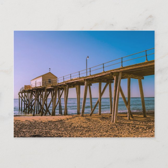 First Ave Pier, Belmar, NJ Postcard (Front)