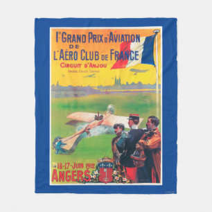 First Aviation Grand Prix Fleece Blanket