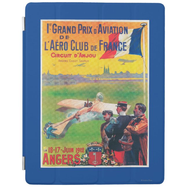 First Aviation Grand Prix iPad Air Cover (Front)