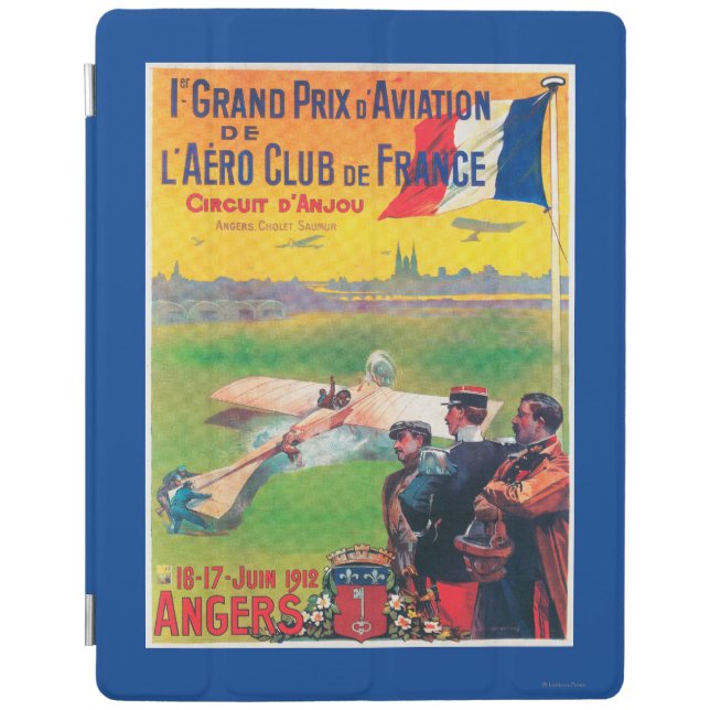 First Aviation Grand Prix iPad Smart Cover (Front)
