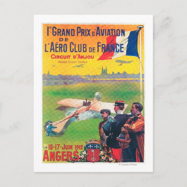 First Aviation Grand Prix Postcard (Front)