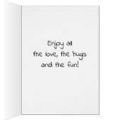 ***FIRST BABY CONGRATS*** AND BABY MAKES THREE!!!! (Inside (Right))