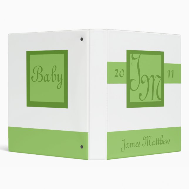 First Baby Photograph Book Binder (Background)