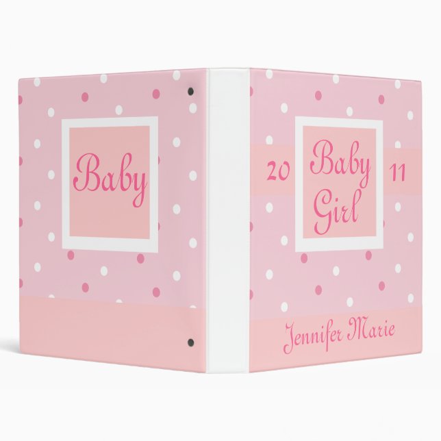 First Baby Photograph Book Binder (Background)