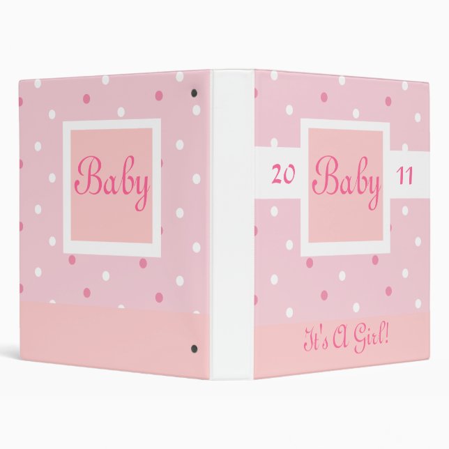 First Baby Photograph Book Binder (Background)