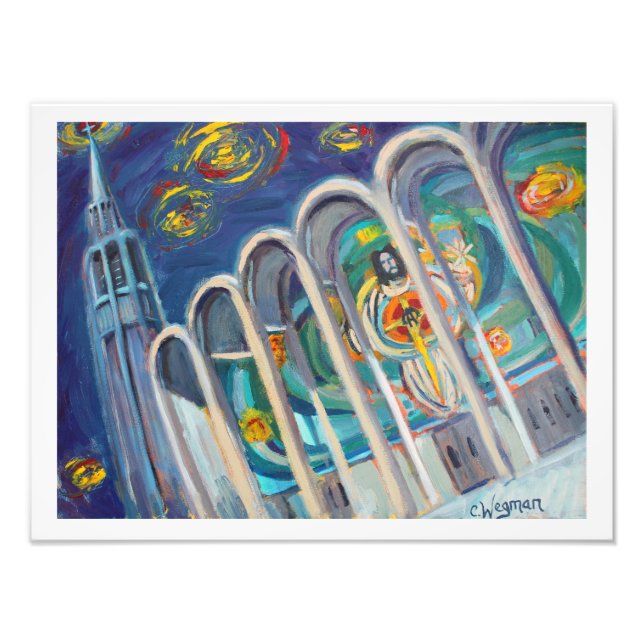 First Baptist Church Print (Front)