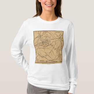 First Battle of Bull Run - Civil War Panoramic 5 T-Shirt