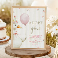 First Birthday Adopt a Goose
