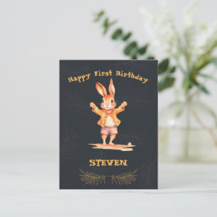 First Birthday animal cards