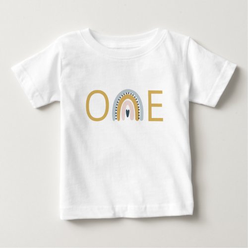 First Birthday Baby Tee