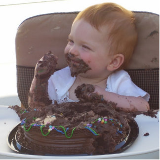 First Birthday cake!!! Cutout