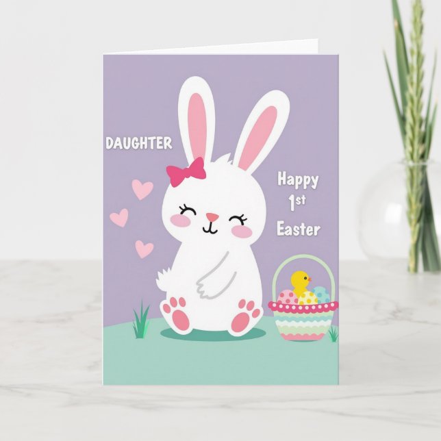 First Birthday Celebration Card (Front)