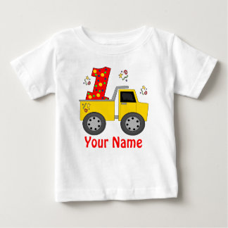 First Birthday Dump Truck Personalized Shirt