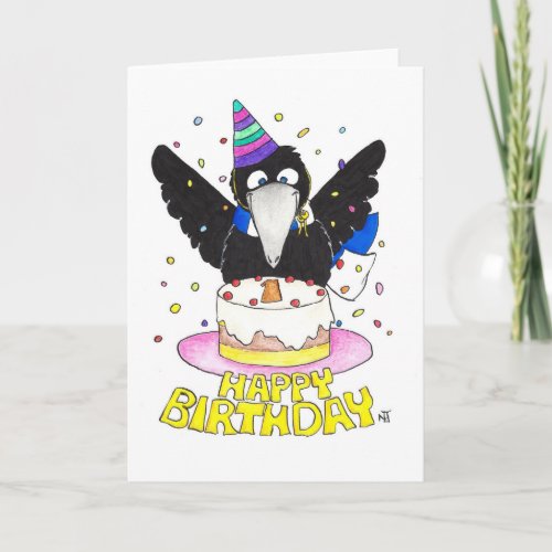 FIRST BIRTHDAY greeting card by Nicole Janes