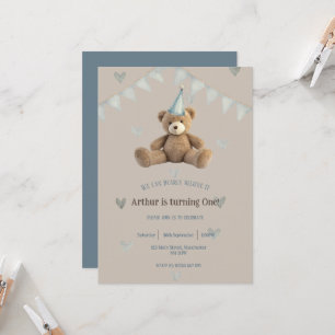 First birthday invitation