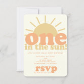 One In The Sun Invite
