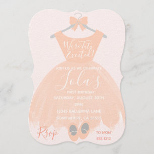 FIRST BIRTHDAY INVITE