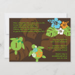 First Birthday Luau Invitation For Twins Boy And G at Zazzle