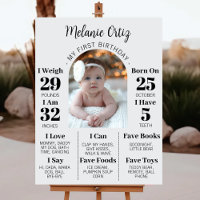 First Birthday Party One Year Photo Baby