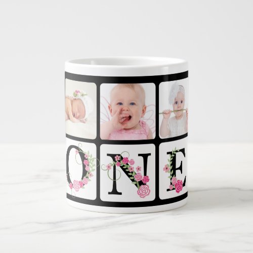 First Birthday Photo Birthday Mug