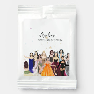 First birthday, return gift, zodiac theme margarita drink mix