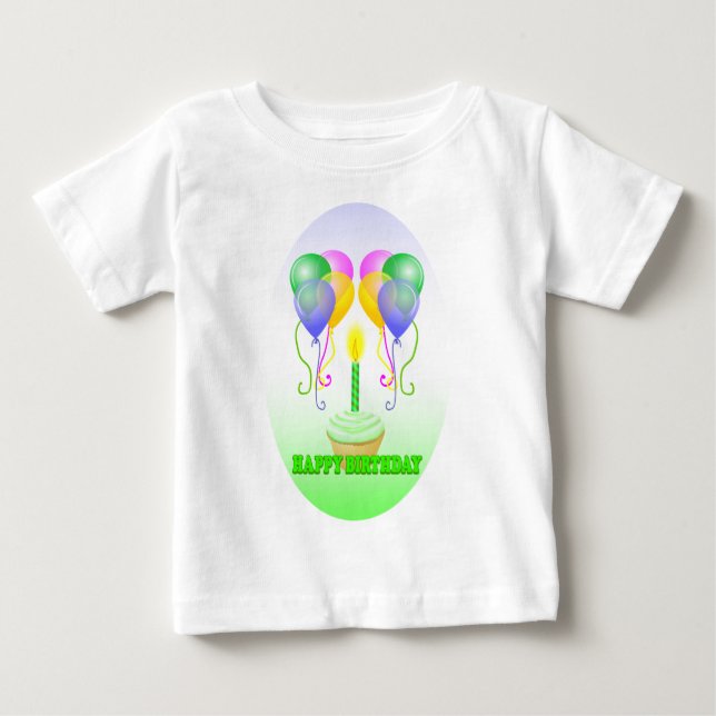 First Birthday t-shirt (Front)