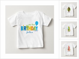 First Birthday Tshirts