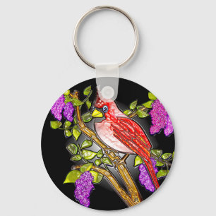 First Cardinal (keyring) Keychain