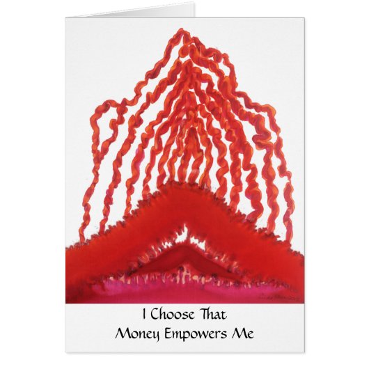 First Chakra- #2 - Money-Abundance Issues Cards (Front)