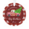 First Christmas as a Big Brother Red Truck Photo