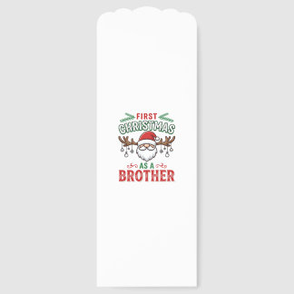 First Christmas As a Brother Santa Gnome Bookmarks