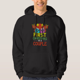 First Christmas As A Couple Married Boyfriend Girl Hoodie