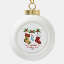 First Christmas as a Family of Three 2025 | Cute