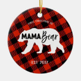  KrysDesigns Mama Bear Ornament Christmas Tree