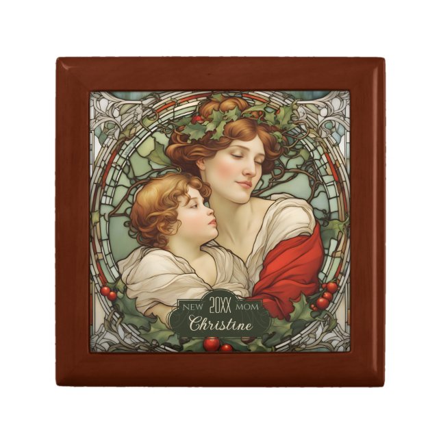 First Christmas as a New Mom Gift Box (Front)