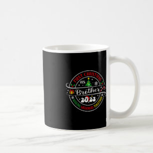 First Christmas As Brother 2023 Christmas Family X Coffee Mug