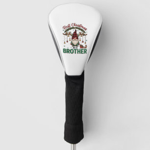 First Christmas As Brother Gnome Reindeer Sleigh Golf Head Cover