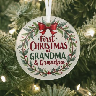 First Christmas as Grandma & Grandpa Holiday